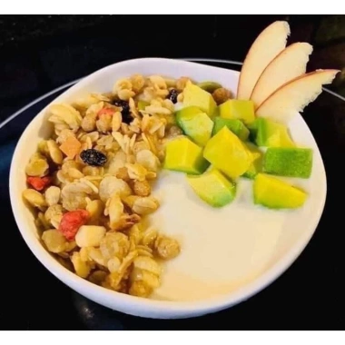 Ngũ cốc ăn sáng Calbee trắng Nhật Bản 550g ít đường - Hỗ trợ giảm cân, chỉ 186k