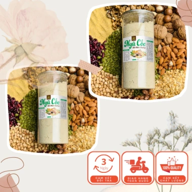 Ngũ Cốc Bột Dinh Dưỡng 100% Tự Nhiên - Hộp 0.5kg, Giảm còn 65.000đ Bameconnhangoc 2