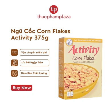 Ngũ Cốc Bột Ngô Activity 375g Giòn Rụm Dinh Dưỡng Bón Sáng Hoàn Hảo 88.313 VND