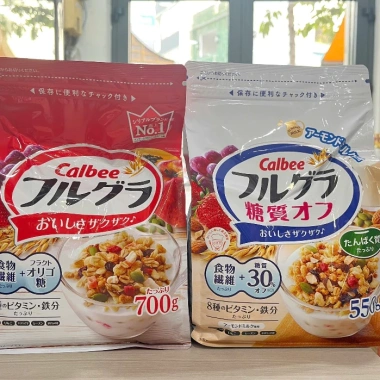 Ngũ cốc Calbee Ăn Kiêng Giảm Cân Nhật 550g/700g – Vị thơm ngon, giảm cân, chỉ 215k