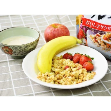 Ngũ cốc Calbee ăn kiêng giảm cân, tăng cân mix sữa chua hoa quả - nội địa Nhật, giá 145.000đ 6