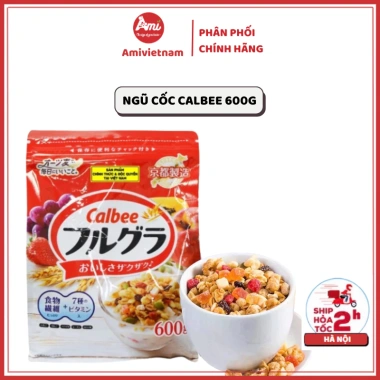 Ngũ Cốc Calbee Ăn Kiêng Giảm Cân Trái Cây Nhật Bản 600g Giá Ưu Đãi 199.679₫ 2