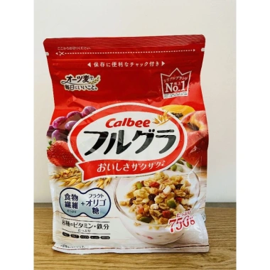Ngũ cốc Calbee đỏ 700g - Ngũ cốc Nhật Bản dinh dưỡng, ăn sáng, giá chỉ 188.900₫ 2