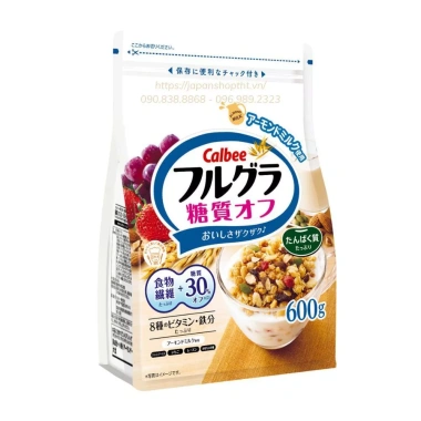 Ngũ cốc Calbee Nhật Bản 750g Hàng chuẩn nội địa đủ màu đủ vị giảm giá 188k