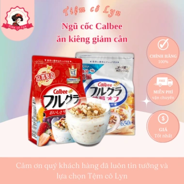Ngũ cốc Calbee Nhật Bản ăn kiêng giảm cân 6/2.026 - Giá ưu đãi 170.000 VNĐ