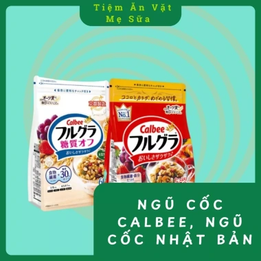 Ngũ Cốc Calbee Nhật Bản Mix Hạt Dinh Dưỡng - Giá 190k, Giảm Cân, Bổ Dưỡng, Tăng Sức Khỏe