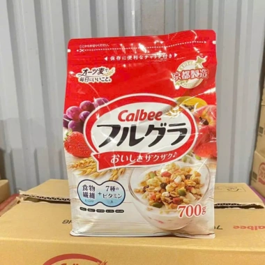 Ngũ Cốc Calbee Nhật Bản Mix Hạt Dinh Dưỡng - Giá 190k, Giảm Cân, Bổ Dưỡng, Tăng Sức Khỏe