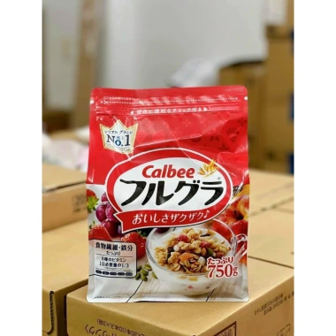Ngũ cốc dinh dưỡng Calbee 600g - Giảm giá 270k, giàu chất xơ, năng lượng bữa sáng
