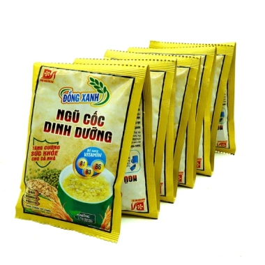 Ngũ cốc dinh dưỡng Đồng xanh 20 túi x 25g - Thanh đạm, hỗ trợ giảm cân, giá 71.250₫