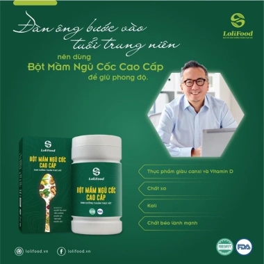 Ngũ Cốc Dinh Dưỡng Lovifood 500g - Tăng cân, bổ sung người gầy, giá ưu đãi 190.000 VND 9