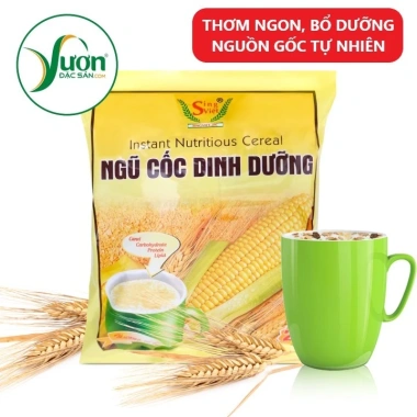 Ngũ cốc dinh dưỡng Sing Việt 500g (20 gói 25g) - Tốt cho sức khỏe mọi lứa tuổi, giảm giá 59.000 VND - Vườn Đặc Sản