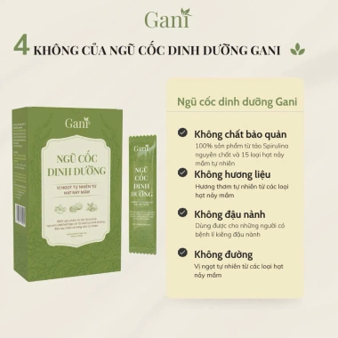 Ngũ Cốc Dinh Dưỡng Sữa Hạt Tảo Xoắn Gân 50 Gói 20g – Giá Chỉ 570K