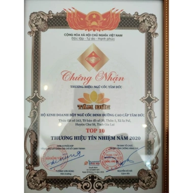 Ngũ Cốc Dinh Dưỡng Tâm Đức Giảm Cân 26 Loại Hạt 500g Siêu Giá 250.000 VND 5