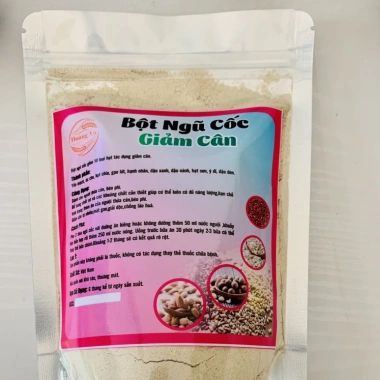 Ngũ cốc giảm cân Hoàng Vũ 10 loại hạt cao cấp - Bột dinh dưỡng 500gr cho người ăn kiêng, giá ưu đãi 36k