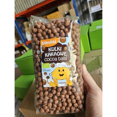 Ngũ cốc giòn socola hữu cơ Biominki 300g – Ăn sáng nhanh, giàu dinh dưỡng, nhập khẩu Ba Lan, EU Organic, giá 165k 2