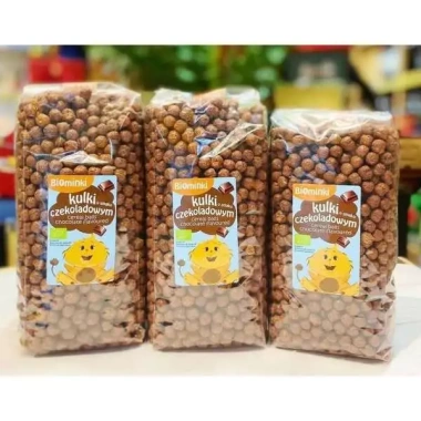 Ngũ cốc giòn socola hữu cơ Biominki 300g – Ăn sáng nhanh, giàu dinh dưỡng, nhập khẩu Ba Lan, EU Organic, giá 165k 4