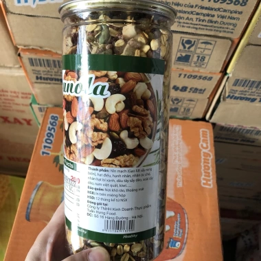 Ngũ cốc Granola giảm cân 500g Yến mạch mix siêu hạt dinh dưỡng NCH - 119k 5
