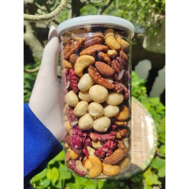 Ngũ Cốc Granola Hạt Macca, Điều, Óc Chó, Hạnh Nhân 500g Ăn Kiêng Tăng Sức Khỏe 2 Ngũ Cốc Granola Hạt Macca, Điều, Óc Chó, Hạnh Nhân 500g Ăn Kiêng Tăng Sức Khỏe 2