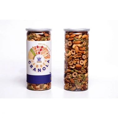 Ngũ cốc Granola Siêu Hạt 500gr - 10% Yến Mạch, Vua Ăn Kiêng, Dinh Dưỡng Cao