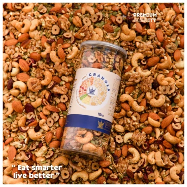 Ngũ Cốc Granola Tiêu Chuẩn 25% Yến Mạch - Ăn Kiêng Dinh Dưỡng, Giá 69.000 VND