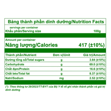 Ngũ cốc hạt sen & mè đen - tiêu hóa tốt, ngủ ngon, dinh dưỡng đầy đủ, chỉ 150.000 VND