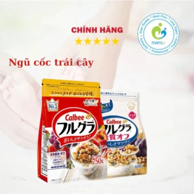 Ngũ cốc hạt và hoa quả sấy khô nhiều màu Calbee Nhật Bản - Bổ dưỡng, tiện dụng, hỗ trợ giảm cân, giá ưu đãi 194k