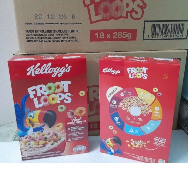 Ngũ cốc Kellogg's Froot Loops 285g - Giá 169.000₫, ăn sáng dinh dưỡng, giảm giá