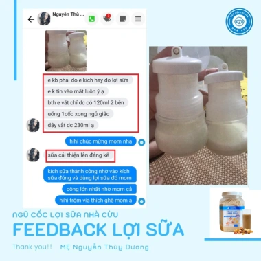 Ngũ Cốc Lợi Sữa Nhà Cừu 13 Hạt Organic - Kích Sữa 7 Ngày, Bột Xả Stress, Sữa Mẹ Đặc Thơm - Giảm tới 229k 8