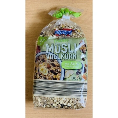 Ngũ cốc Muesli Knusperone 1kg - Nhiều hạt dinh dưỡng, giảm còn 175.000₫, HSD T8/2.026 3