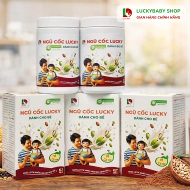 Ngũ cốc sinh lý Tạo Kiềm tự nhiên Luckybaby Nam, không chất bảo quản, 199.000đ