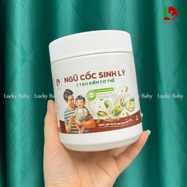 Ngũ cốc sinh lý Tạo Kiềm tự nhiên Luckybaby Nam, không chất bảo quản, 199.000đ