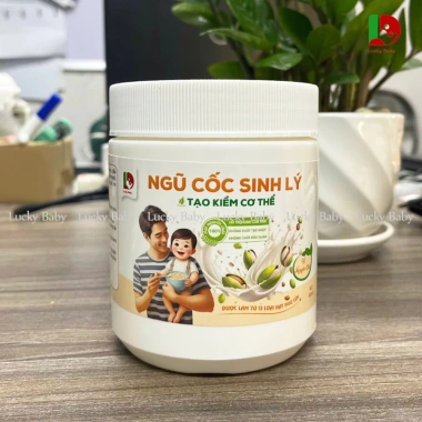 Ngũ cốc sinh lý Tạo Kiềm tự nhiên Luckybaby Nam, không chất bảo quản, 199.000đ