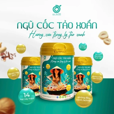 Ngũ Cốc Tảo Spinutri Dinh Dưỡng - Thay Thế Bữa Phụ, Giảm Cân, Đẹp Da, Chống Oxy Hóa - 450.000 VND