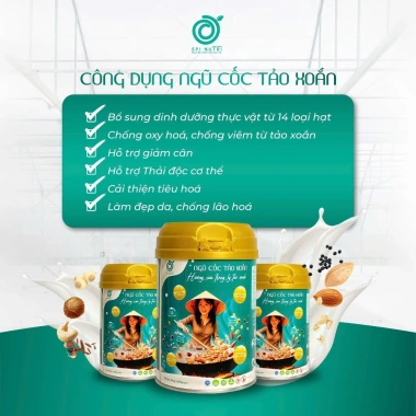 Ngũ Cốc Tảo Spinutri Dinh Dưỡng - Thay Thế Bữa Phụ, Giảm Cân, Đẹp Da, Chống Oxy Hóa - 450.000 VND