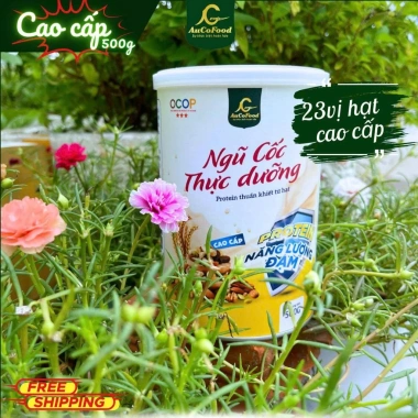 Ngũ cốc thực dưỡng AUCOFOOD cao cấp 23 loại hạt bổ sung dinh dưỡng hộp 500g giá ưu đãi 275k 3