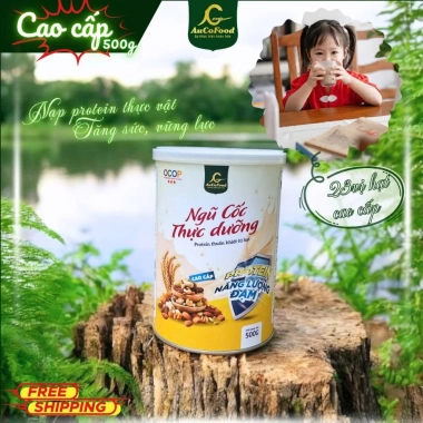 Ngũ cốc thực dưỡng AUCOFOOD cao cấp 23 loại hạt bổ sung dinh dưỡng hộp 500g giá ưu đãi 275k 5