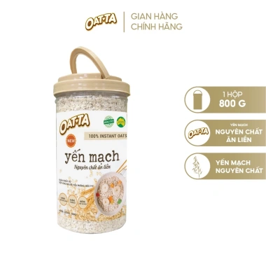 Ngũ cốc yến mạch OATTA 800g - Thơm ngon, giảm cân hiệu quả, giá ưu đãi 137k 2 Ngũ cốc yến mạch OATTA 800g - Thơm ngon, giảm cân hiệu quả, giá ưu đãi 137k 2