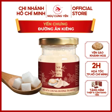 Ngự Cung Yến Sài Gòn Combo Yến Chưng Người Ăn Kiêng 6/10/15/25 Hũ 70ml Quà 2.026