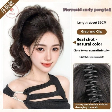 Ngựa cho tóc xoăn dưỡng ẩm, mềm mượt, dùng hàng ngày - Giảm giá 54.154₫ 9 Ngựa cho tóc xoăn dưỡng ẩm, mềm mượt, dùng hàng ngày - Giảm giá 54.154₫ 9