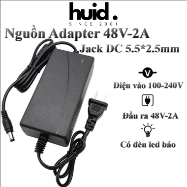 Nguồn Adapter 2 Đầu Dây 48V-2A - Công suất ổn định, giá chỉ 174.000₫ khuyến mãi