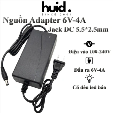 Nguồn Adapter 2 Đầu Dây 6V 4A 5A 10A – Công suất cao, Giá chỉ 114.000đ