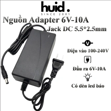 Nguồn Adapter 2 Đầu Dây 6V 4A 5A 10A – Công suất cao, Giá chỉ 114.000đ