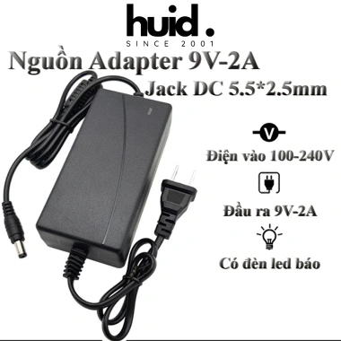 Nguồn Adapter 2 Đầu Dây 9V-2A/4A/5A - Công suất đa năng, ổn định, chỉ 80.000₫ 6