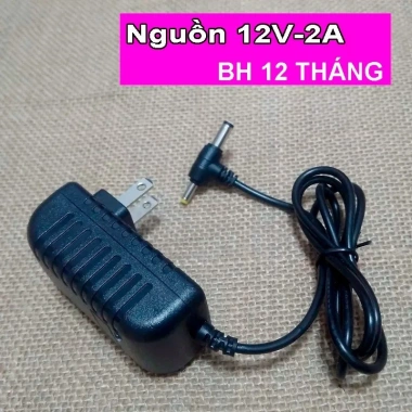 Nguồn đa năng 12V 2A chuẩn đa đầu cắm - Giá chỉ 50.000đ, tiết kiệm & ổn định cho mọi thiết bị