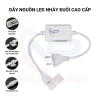 Nguồn đèn LED nháy đuổi 2.835 220V 7 chế độ, có kẹp hãm, không cần H - Giá ưu đãi 18.000₫ 10
