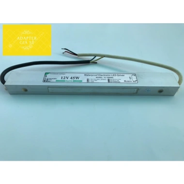 Nguồn LED 12V 45W chống nước IP67 - Tiết kiệm năng lượng, bảo vệ tối ưu, giảm giá 20% chỉ 120.000₫