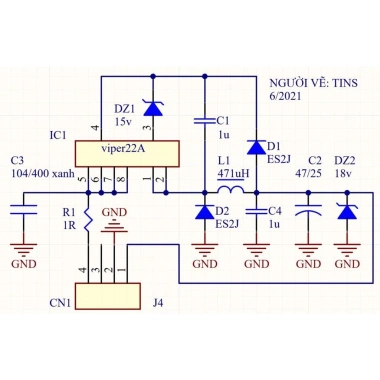 Nguồn Xung Thay Thế Biến Áp 1.500S - Hiệu Suất Cao, Tiết Kiệm Năng Lượng, Giá Ưu Đãi 911.972đ 6