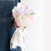 Nguyên cuộn ruy băng trắng in chữ, bản rộng 2cm - Gói hoa, gói quà 12.000 VND 3