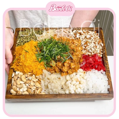 Nguyên liệu nhân bánh trung thu thập cẩm, mứt gừng, chanh, bí, hạt sen – chỉ 12.600₫