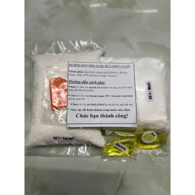 Nguyên Liệu Pha Nước Rửa Chén 10L - Giá 62.000₫, Tiết Kiệm, Hiệu Quả Tẩy Dầu